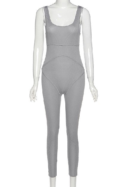 Ribbed Jumpsuit