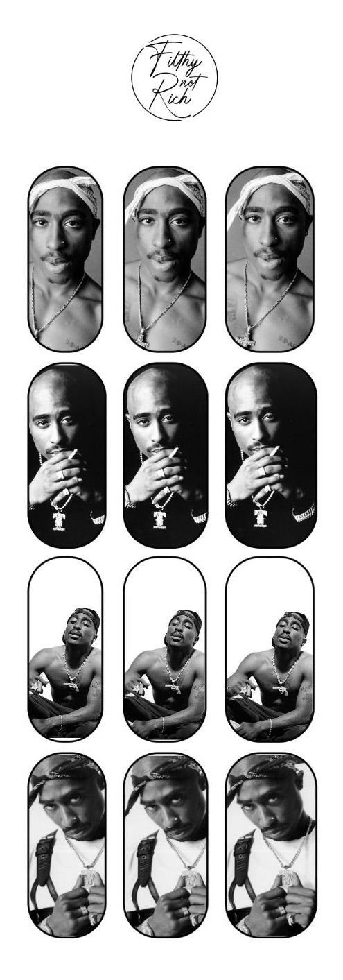 Pac nail decals