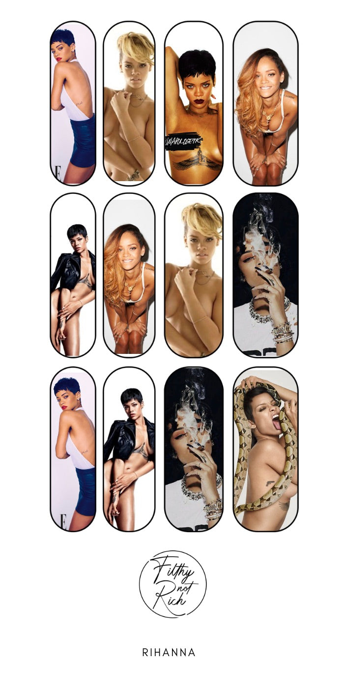 RiRi nail decals