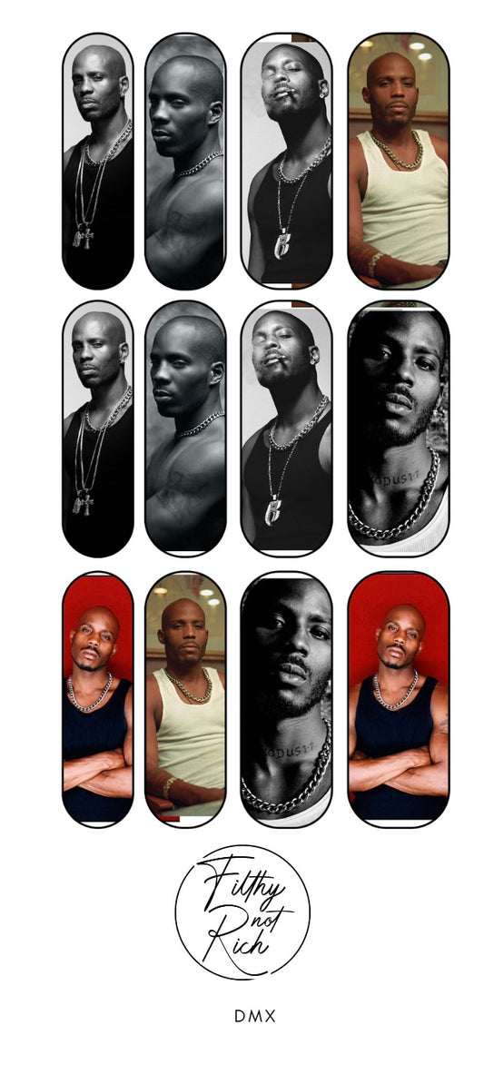 DMX nail decals